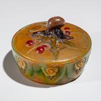 Amalric Walter (French, 1870–1959) — Pâte de Verre Lidded Box