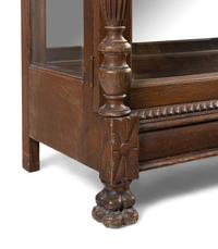 An American Oak Vitrine Cabinet