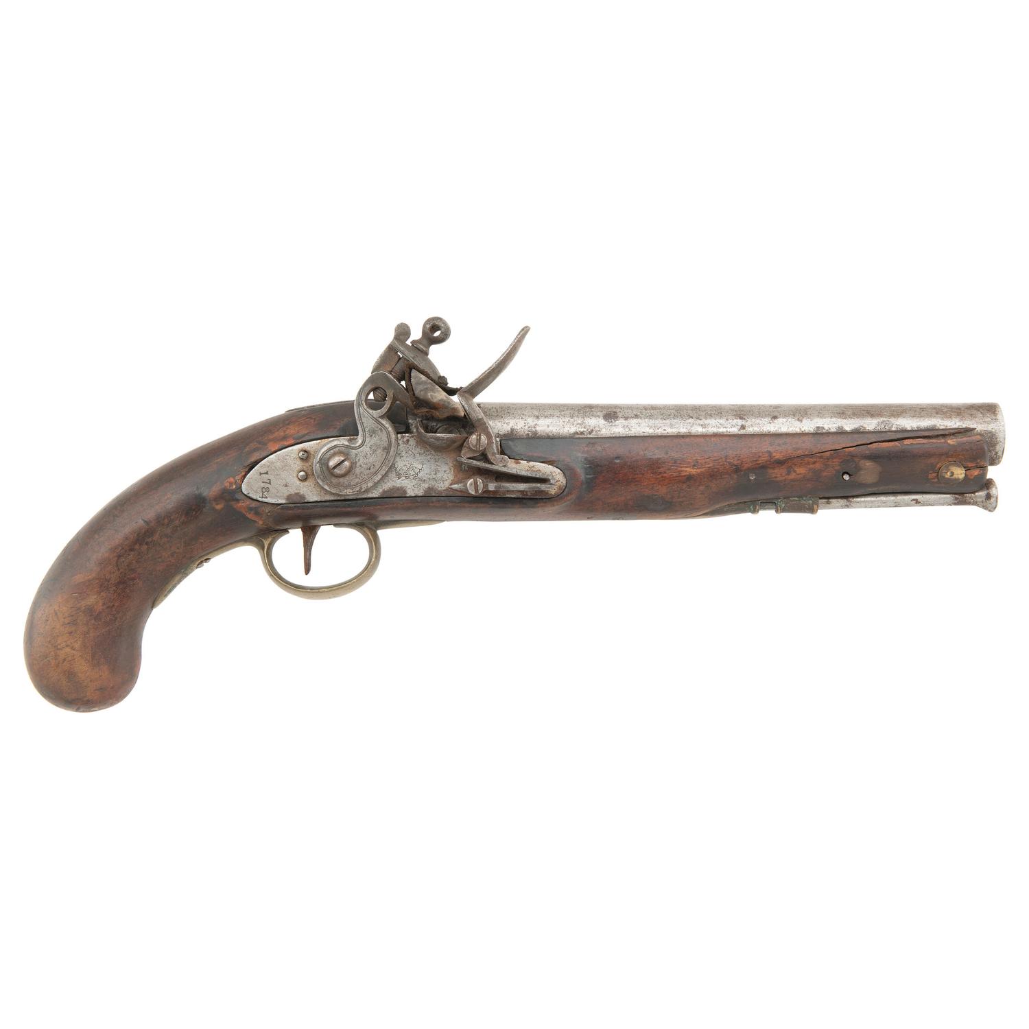 Repaired British New Land Flintlock Pistol