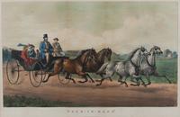 [HORSE RACING AND COACHING]. CURRIER and IVES, publishers