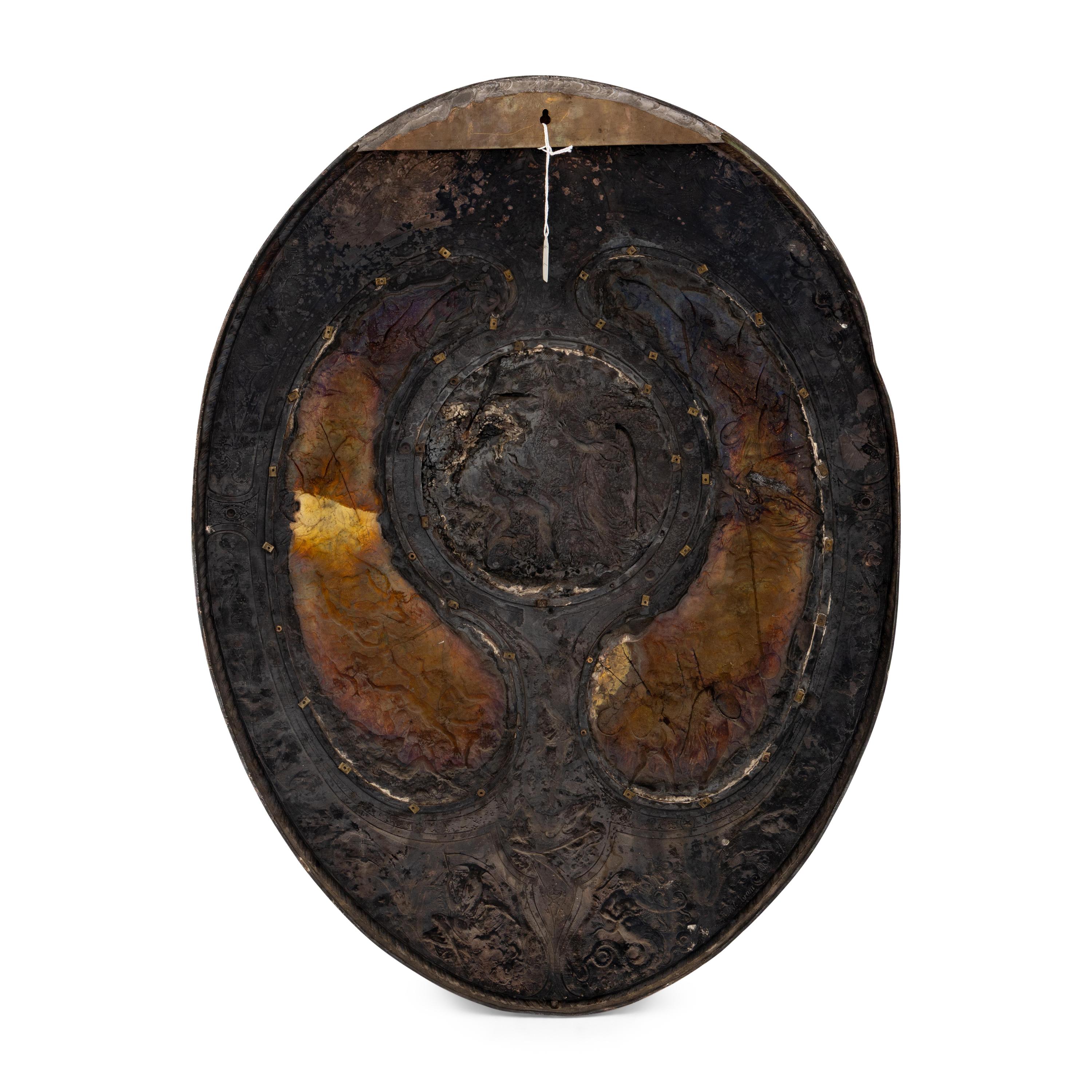 An Elkington and Co. Electroplate Model of The Milton Shield