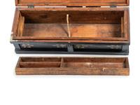 An English Painted Pine Ship Worker’s Tool Chest