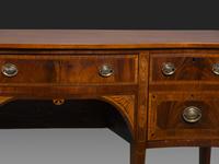 A Federal Inlaid Mahogany Serpentine Front Sideboard