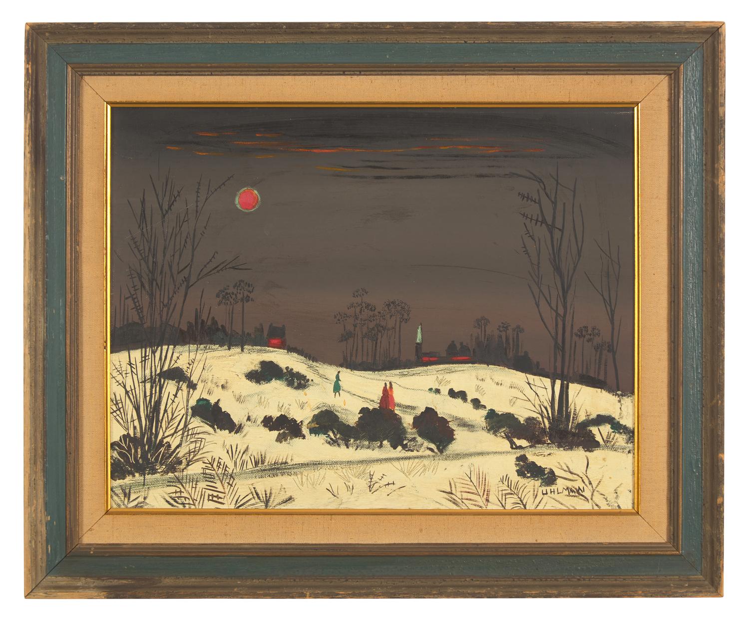 Two Works: Winter I; together with The Blue Bench (2)
