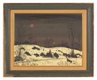 Two Works: Winter I; together with The Blue Bench (2)