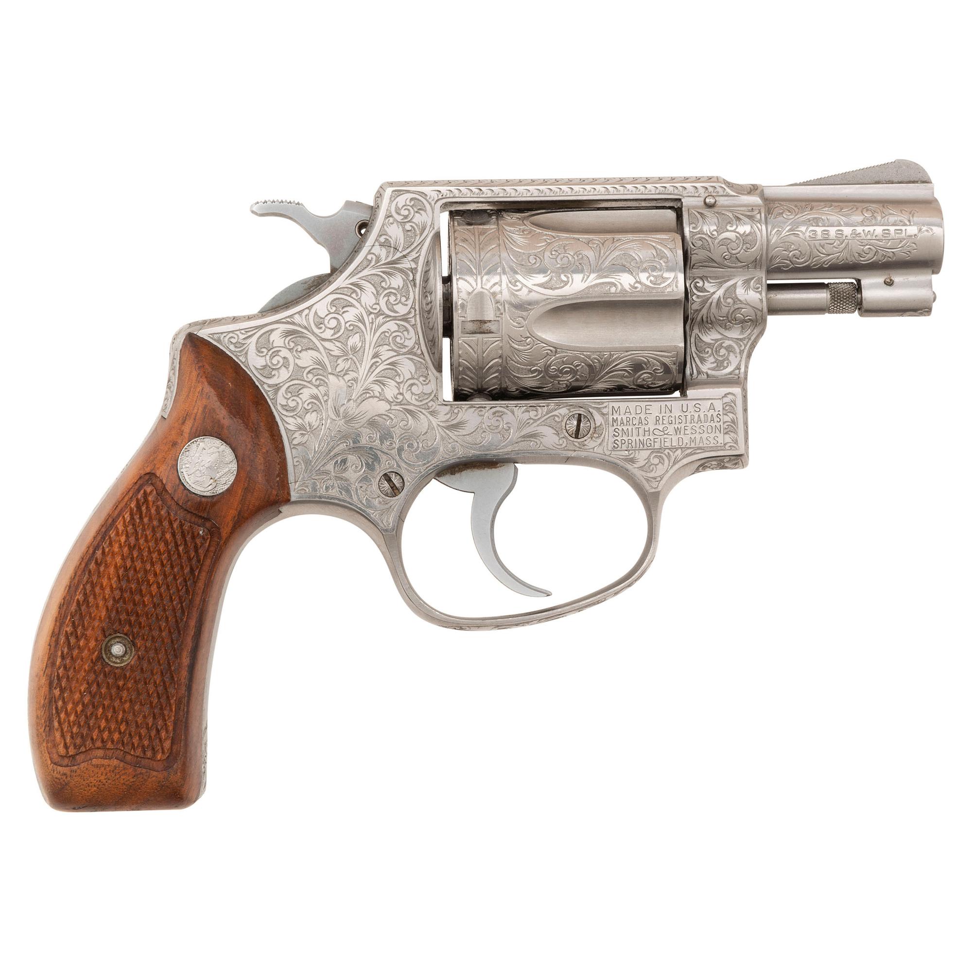 **Engraved Smith & Wesson Model 60 Revolver