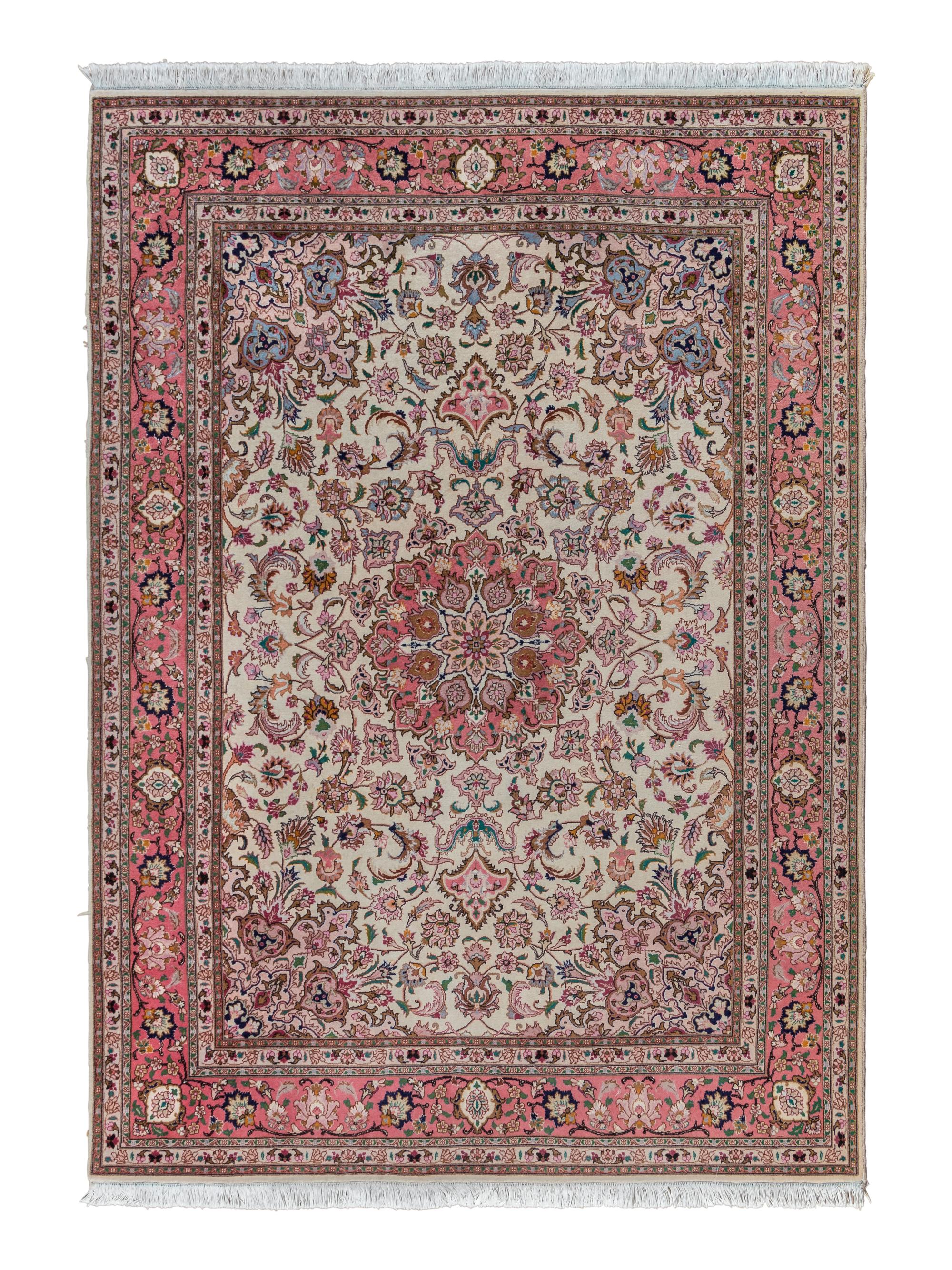 A Tabriz Wool Rug
