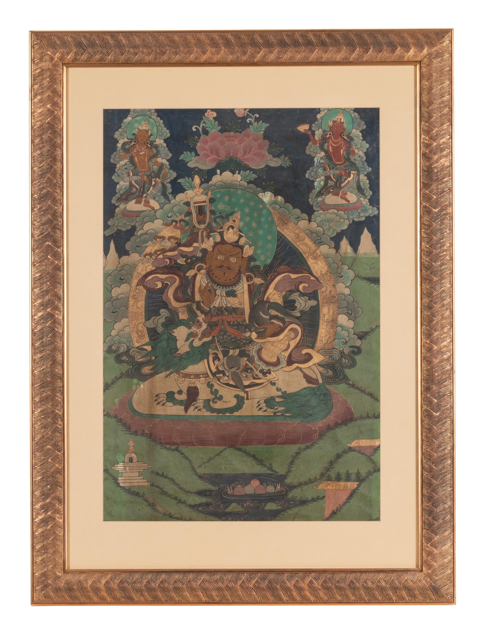 A Tibetan Thangka