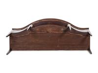 A Federal Inlaid and Figured Mahogany Serpentine Sideboard