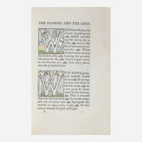 [Private Press] [Essex House Press] Chaucer, Geoffrey Flower and the Leaf