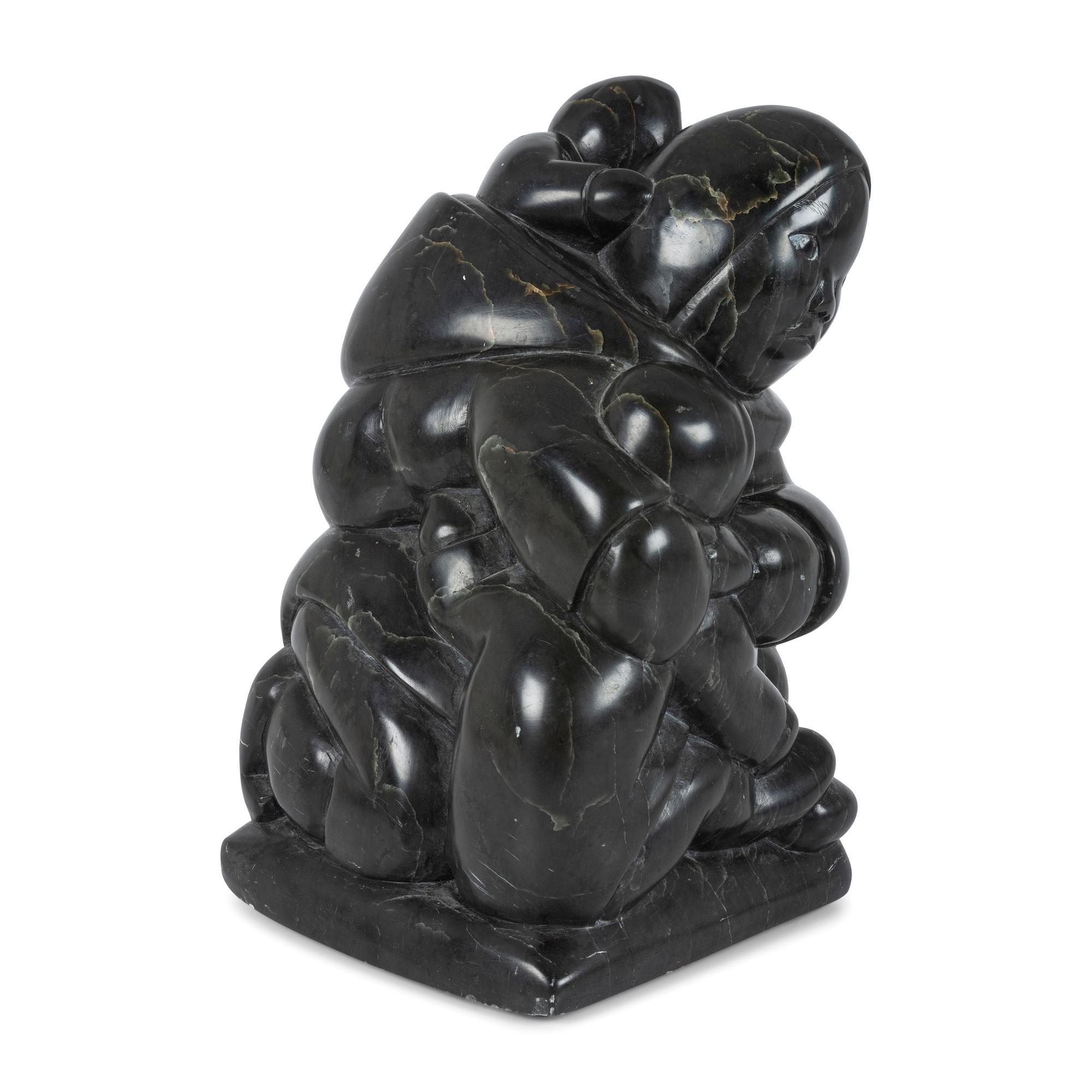 Group of Inuit Soapstone Carvings