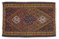 A Khilim Rug 5 feet x 3 feet 6 inches.