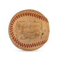 A 1955 Philadelphia Phillies Team Signed Autograph Baseball