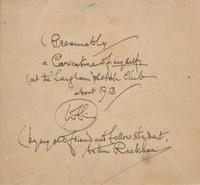 [Children's & Illustrated] Rackham, Arthur W. Cubitt Cooke at Langham Sketch Club
