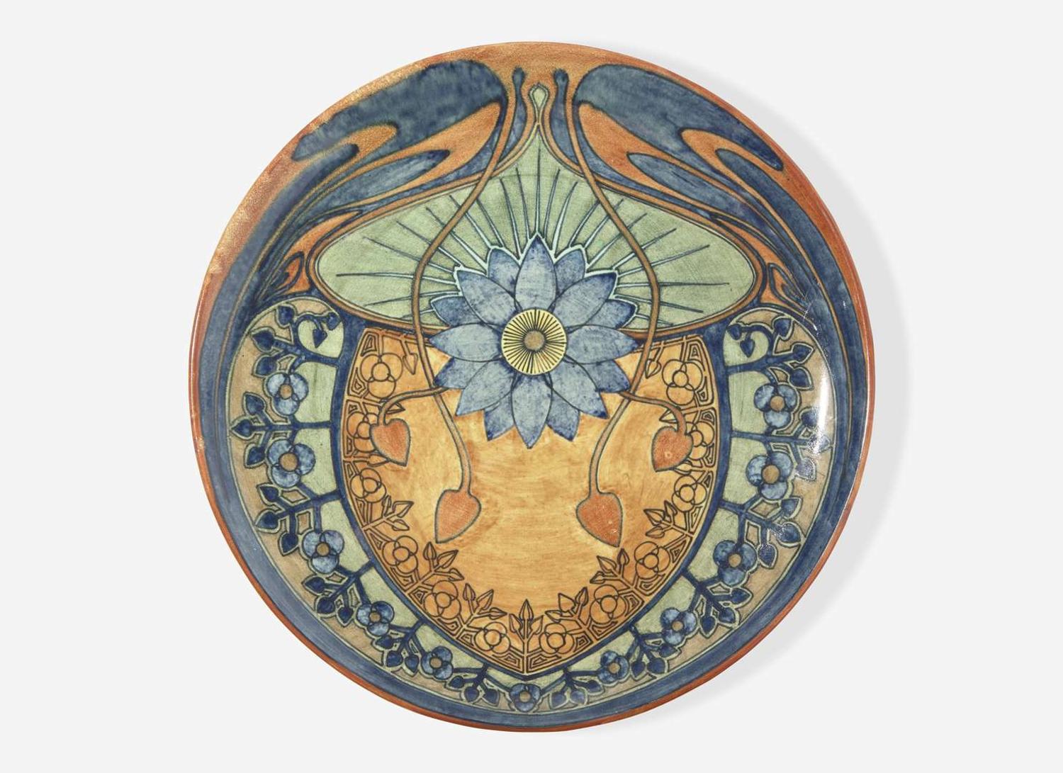 Fayence en Tegelfabriek Holland, Utrecht High Glaze Charger