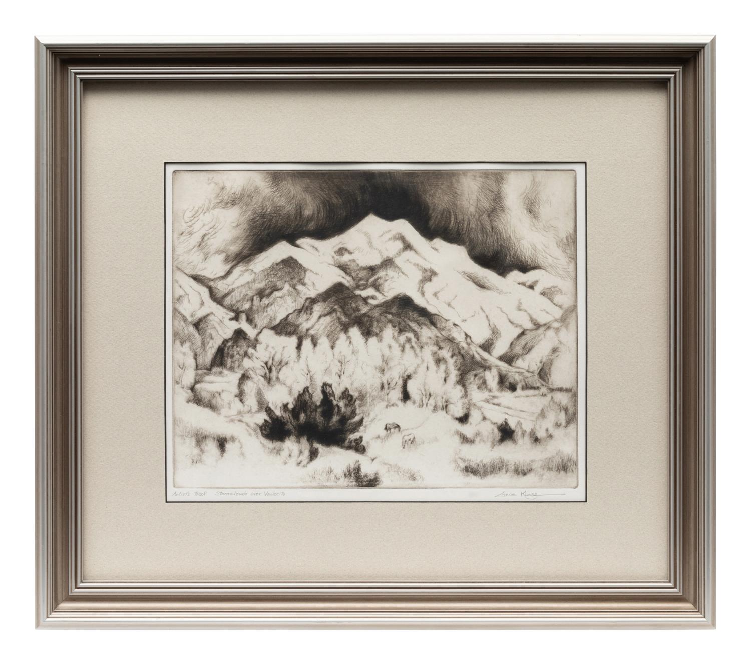 Stormclouds Over Vallecito , Artist's Proof