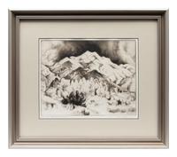 Stormclouds Over Vallecito , Artist's Proof