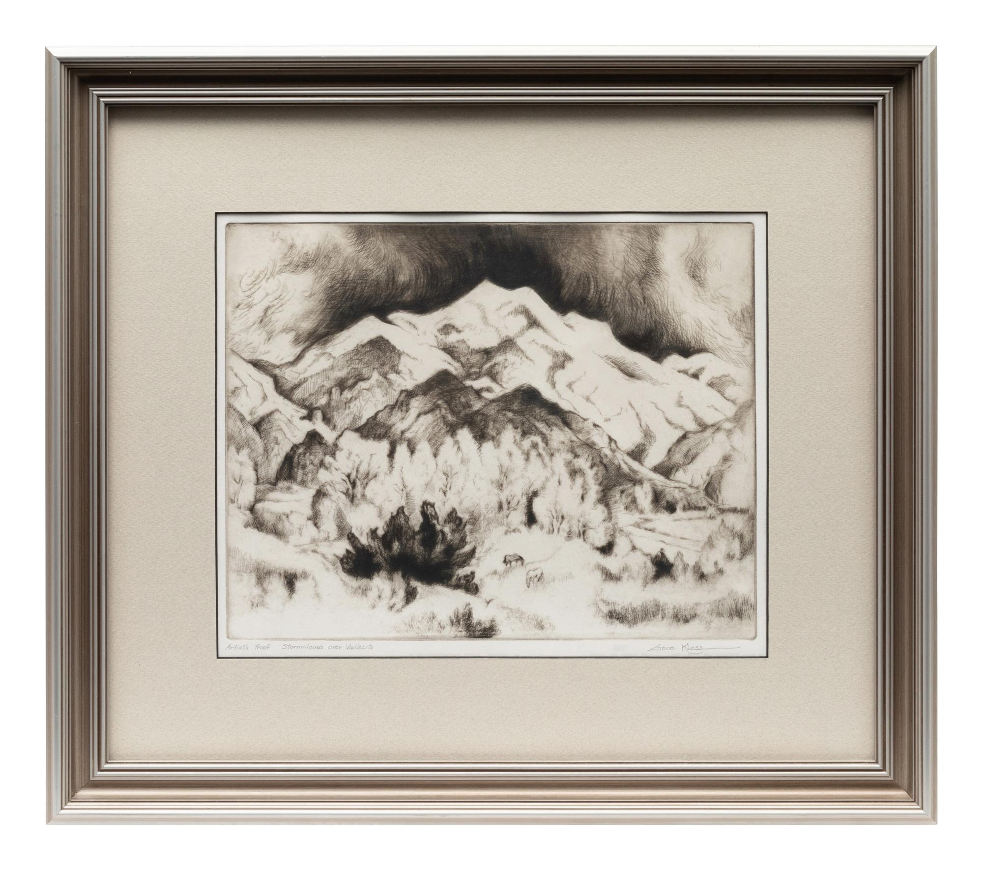 Stormclouds Over Vallecito , Artist's Proof