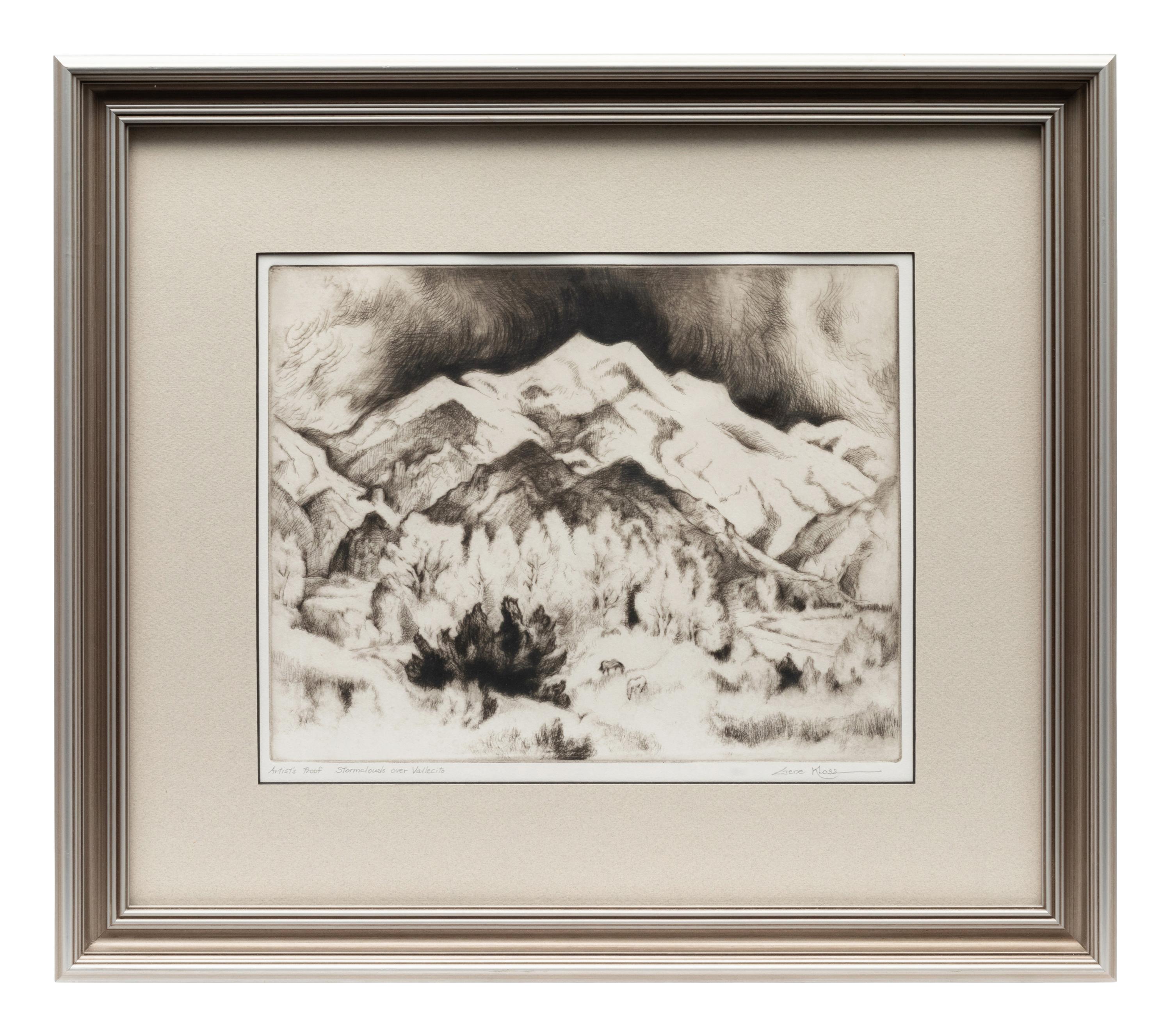 Stormclouds Over Vallecito , Artist's Proof
