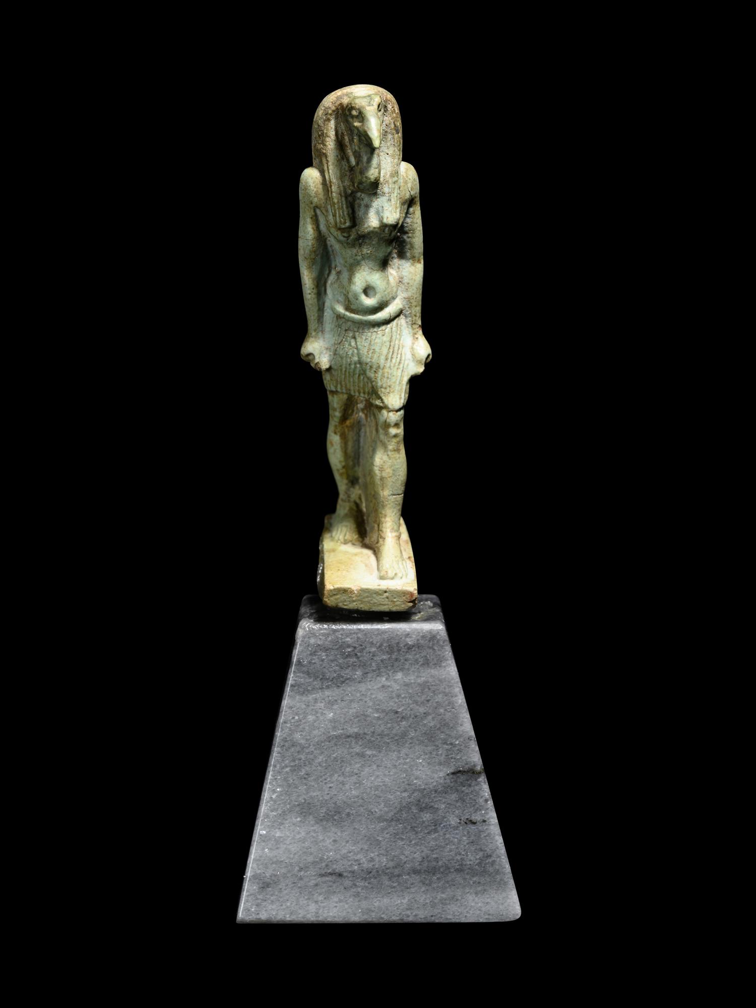 An Egyptian Faience Thoth