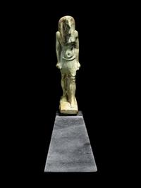 An Egyptian Faience Thoth