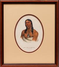 Nine Portraits, from Indian Tribes of North America , 1836-1838