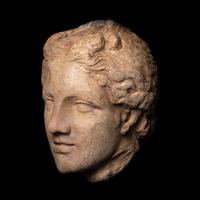 A Roman Marble Head of Venus (Capitoline Type)