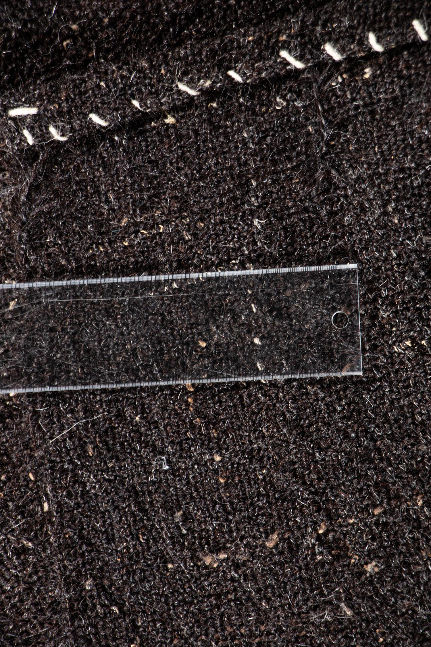 A Turkish Goat Hair Flatweave Rug