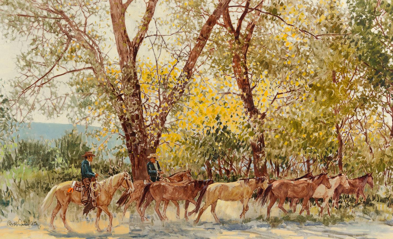 Ross Stefan, (American, 1934–1999), Finally Caught