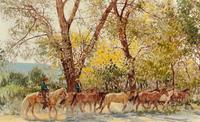 Ross Stefan, (American, 1934–1999), Finally Caught