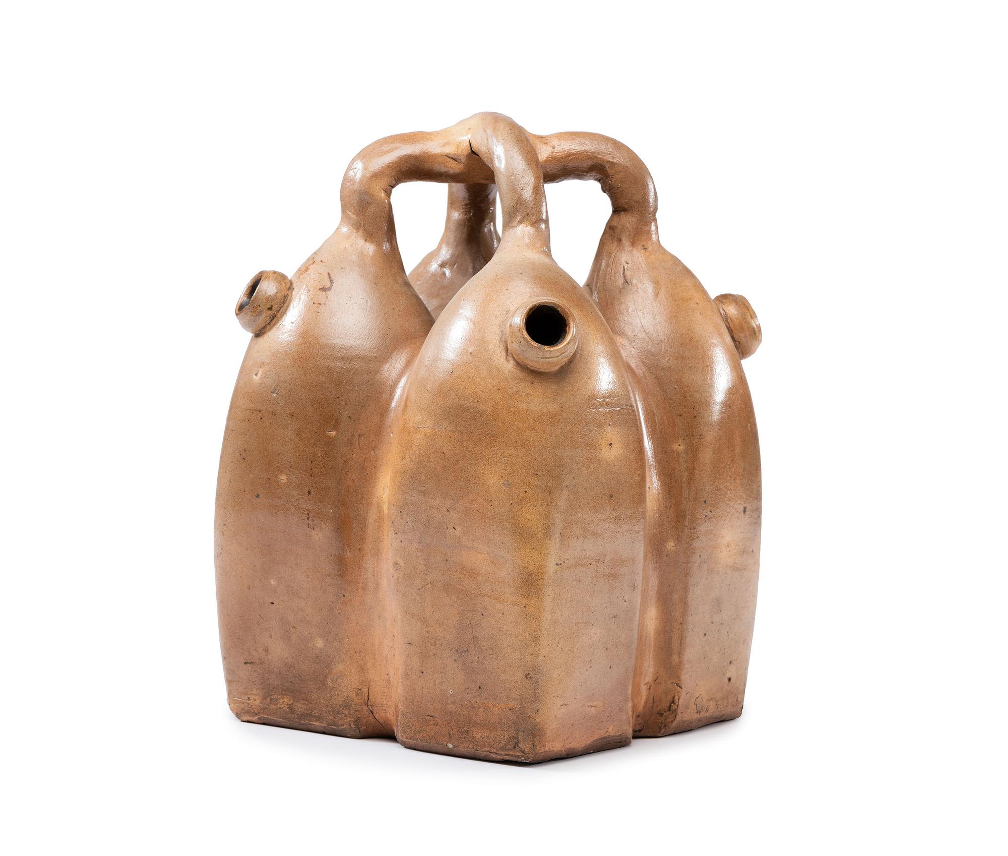A Rare Four Jug Stoneware Gemmel