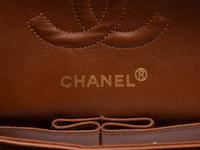 Chanel, Brown Leather Double Flap Bag