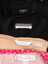 Five Designer Pieces: Four Oscar de la Renta and One Chanel, 2000s