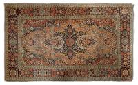 A Mohtashem Kashan Rug 7 feet x 4 feet 2 inches — CIRCA 1895