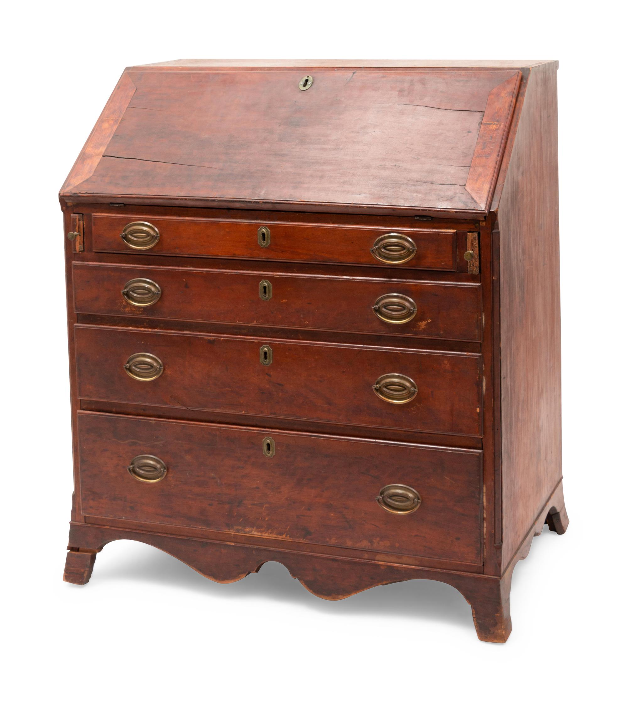 An American Slant Front Desk