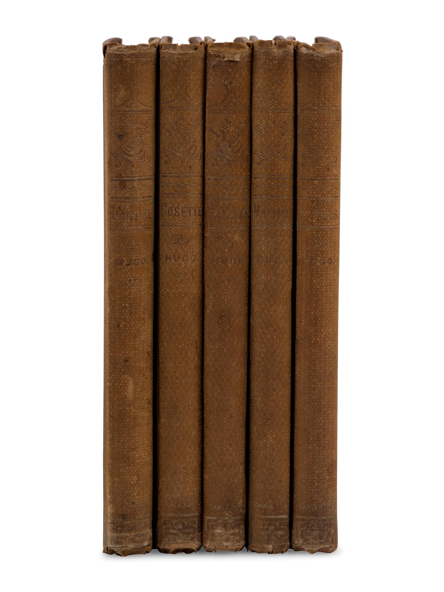 HUGO, Victor (1802-1885). Les Misérables . New York: Carleton, 1862.