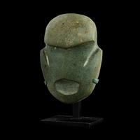 A Mezcala Jade Mask