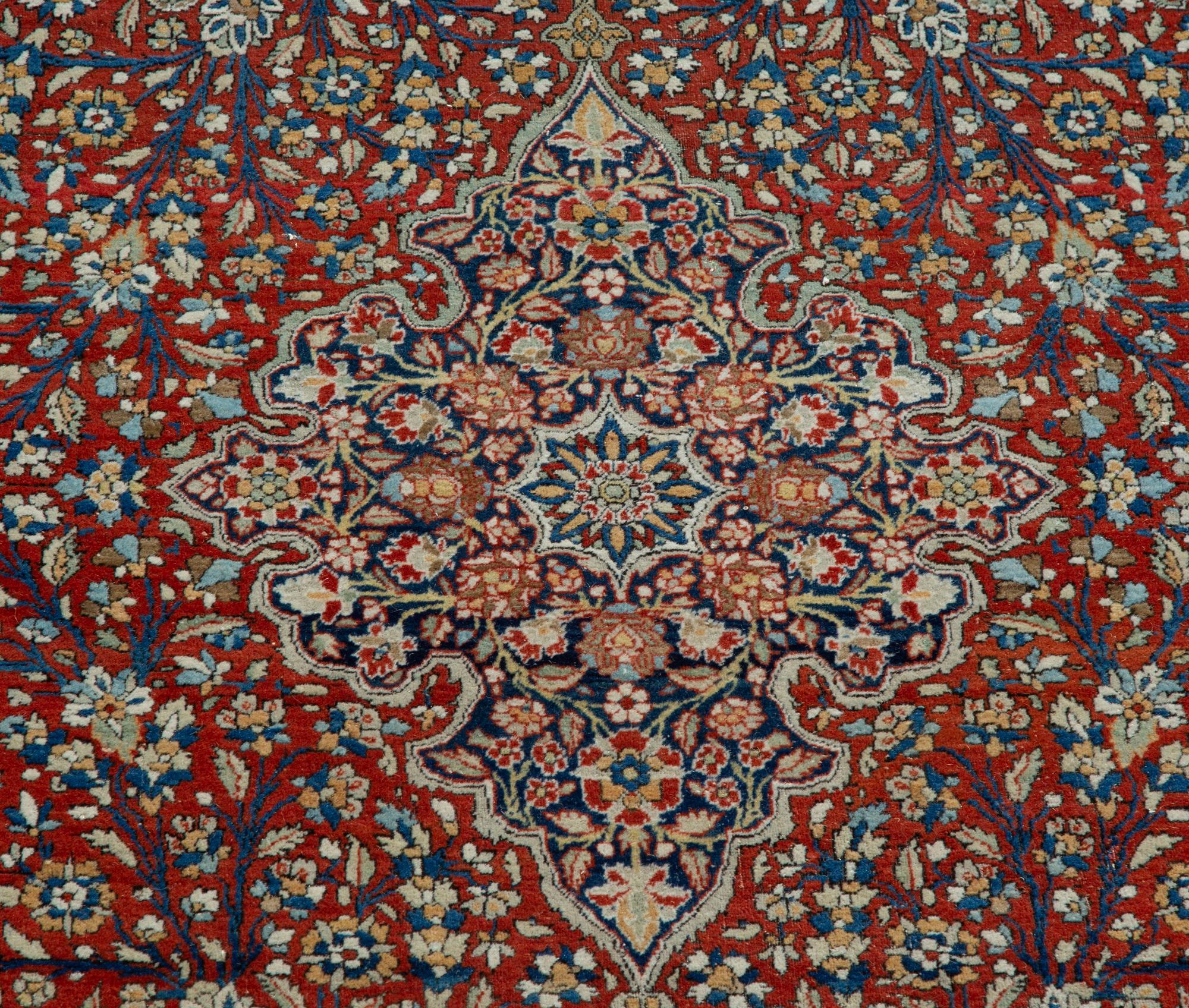 A Mohtasham Kashan Wool Rug