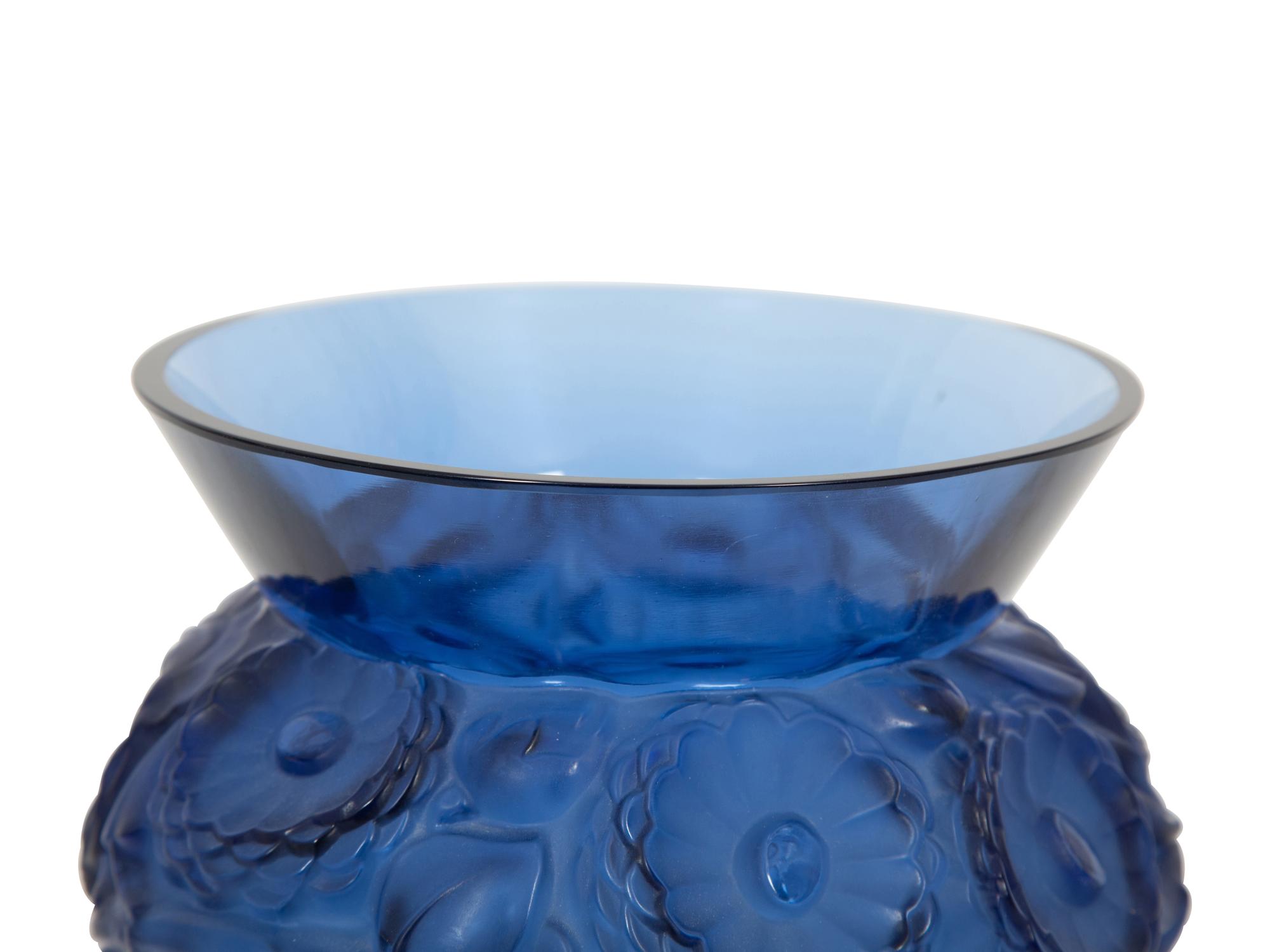 A Rene Lalique Soucis Vase