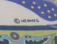 Three Hermès 90cm Silk Chiffon Scarves