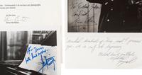 [MUSICIANS]. Autograph collection featuring musicians and composers.