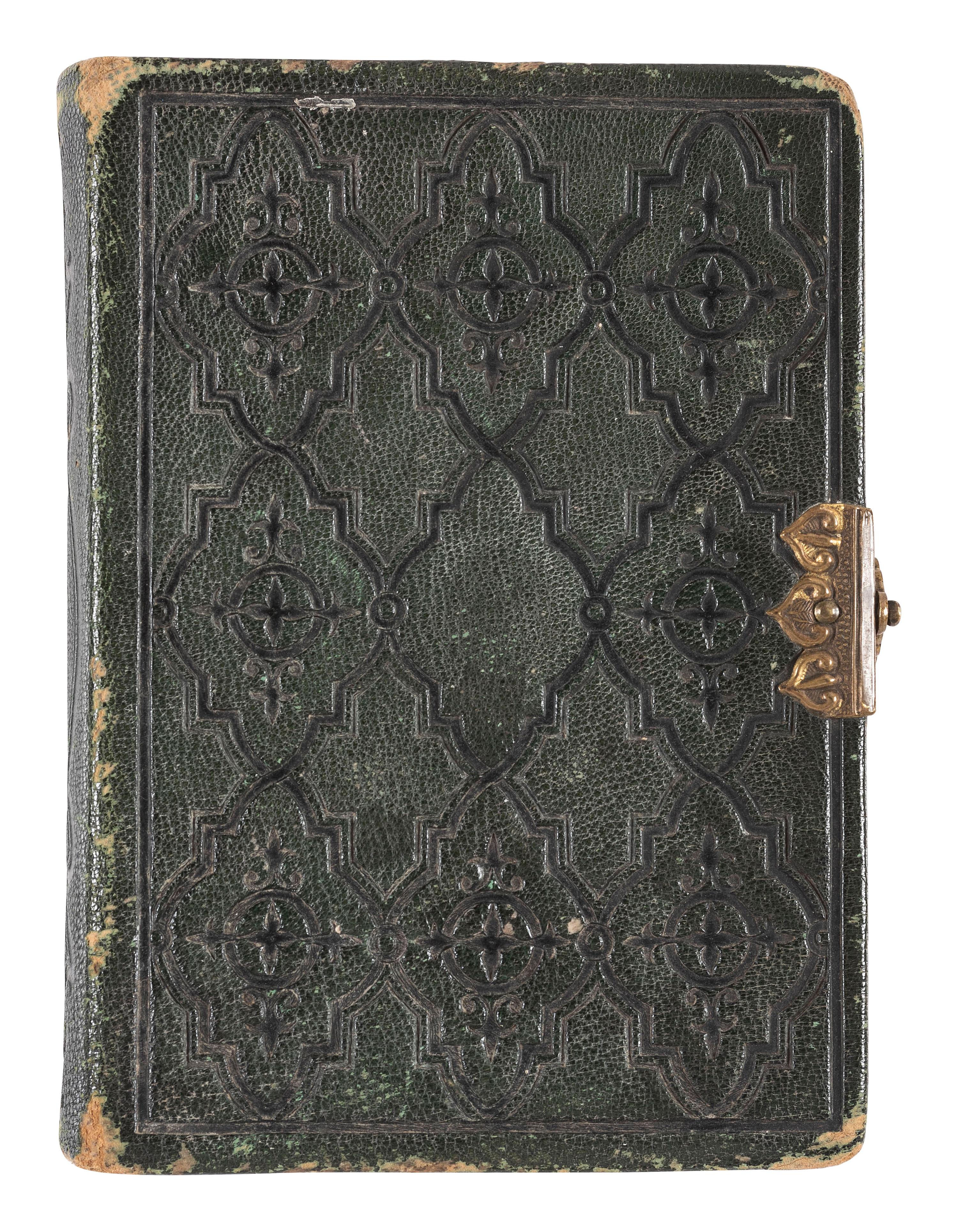 [CIVIL WAR]. CDV album featuring generals, officers, and other prominent figures incl. Generals Winfield SCOTT, Robert ANDERSON, Ambrose BURNSIDE, and Abner DOUBLEDAY.