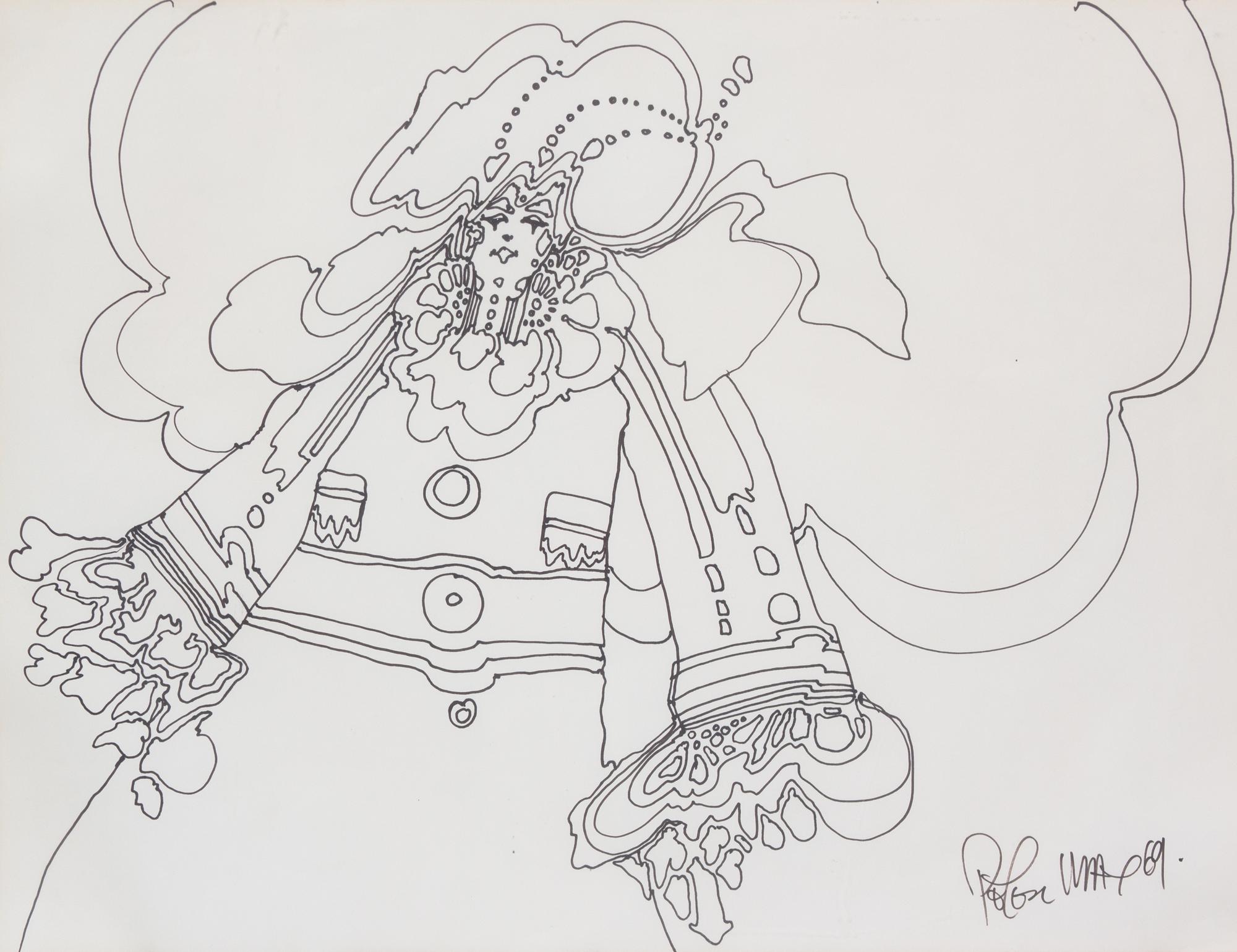 Peter Max, (American/German, b. 1937), Two Works, 1969