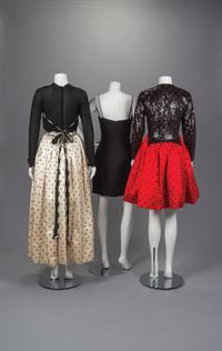 Three Geoffrey Beene Dresses, Fall 1988