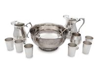 A Collection of Silver-Plate Drinking Articles — Late 19th Century and Later