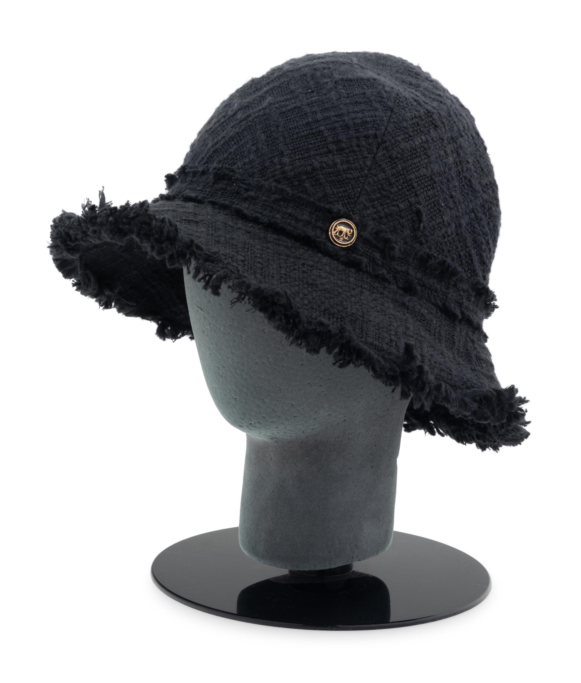 Chanel Tweed Bucket Hat, Fall 2012