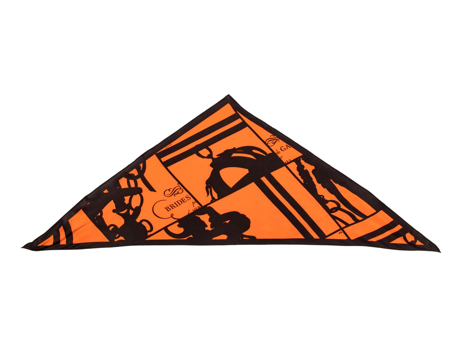 Four Designer Scarves; Including One Hermès, 1990-2010s