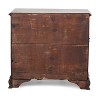 A Chippendale Style Shell-and-Block Carved Mahogany Kneehole Desk