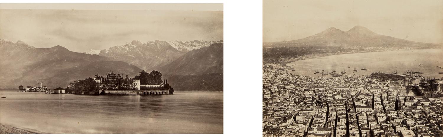 Francis Frith (1822-1898) City and Harbor of Naples; and Switzerland, 1850s