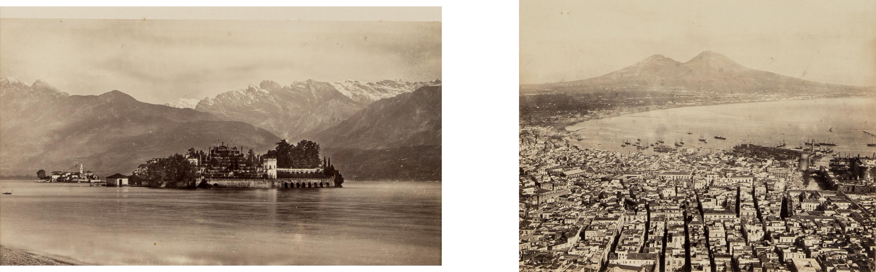 Francis Frith (1822-1898) City and Harbor of Naples; and Switzerland, 1850s